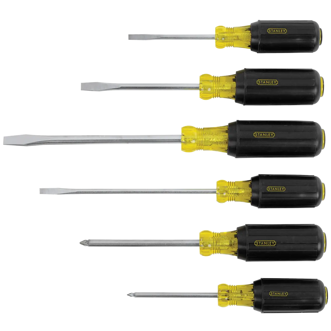 Vinyl Grip Screwdriver Set (6 Piece)