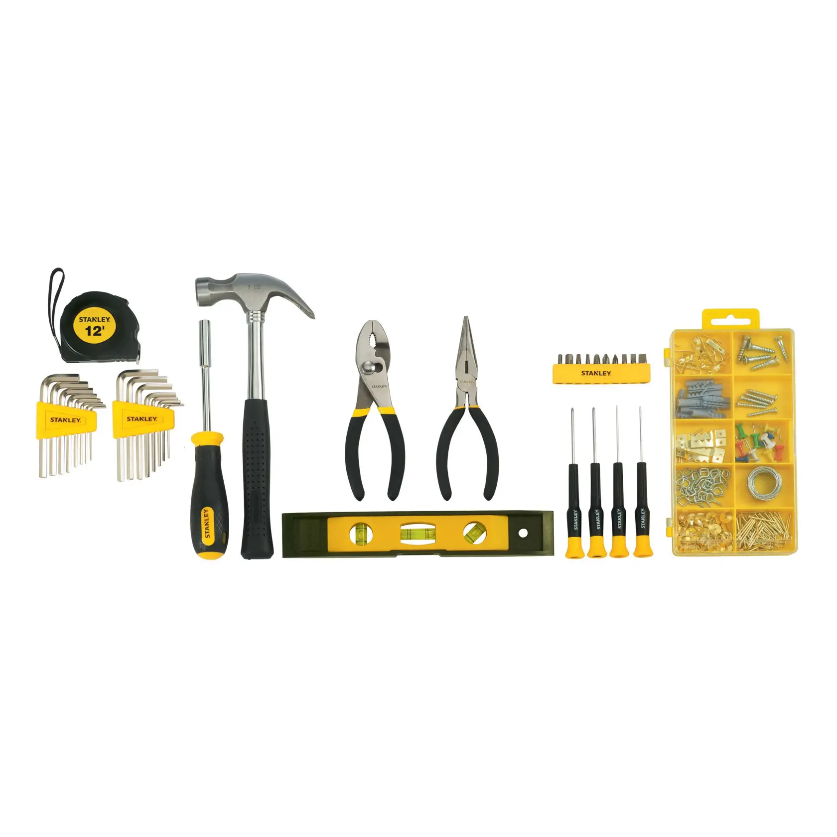 Stanley 38-piece mixed tool set with bag